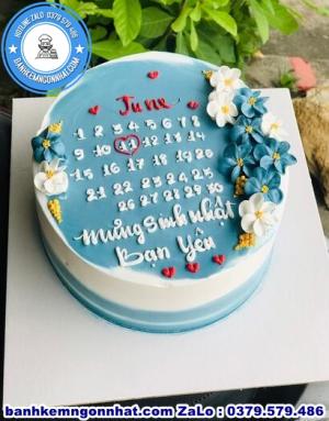 Bánh Kem Cuốn Lịch 26